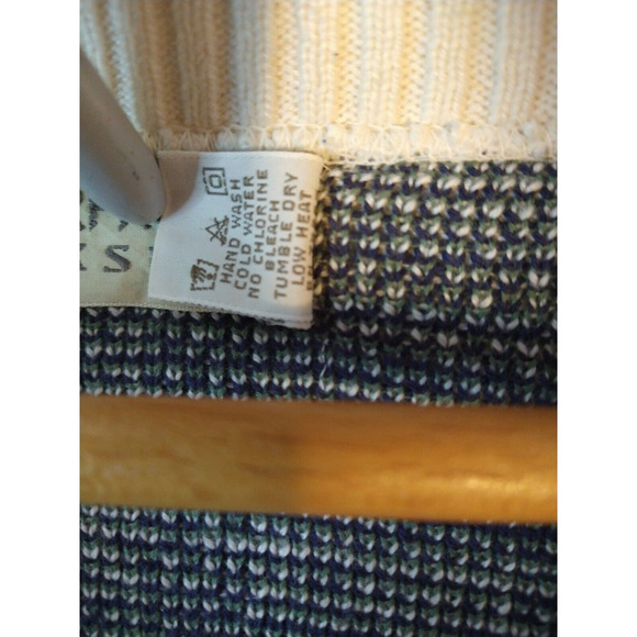 Waterfront Workshop Men’s Sweater – Beige, Size L – Golf Club & Bag Design - Picture 4 of 7